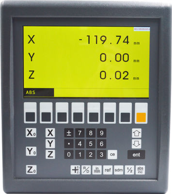 Escala linear de 3 AXIS que muele sistemas de lectura de la posición de Dro Digital