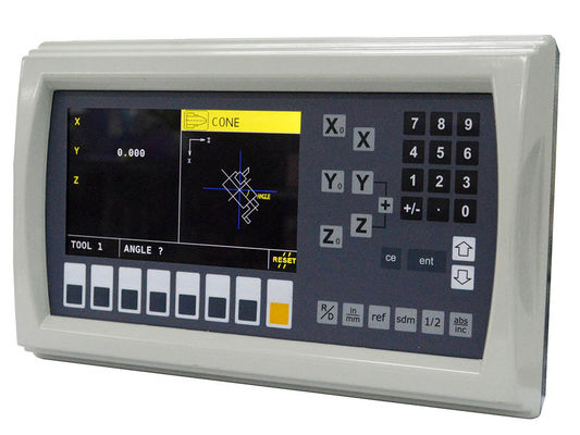 Clase de protección IP67 Encoders ópticos lineales Resolución 5μm Resolución de la pantalla Incremental o Absoluta