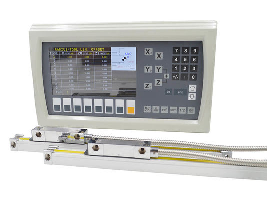 Codificador linear óptico de cristal DC 5V de la escala del laser de la medida de la longitud