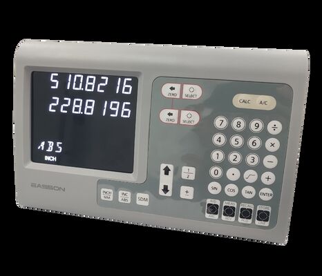Encoders lineales ópticos de 3 ejes con software multilingüe y memoria de posición ante fallos de alimentación para un rendimiento mejorado de la máquina herramienta